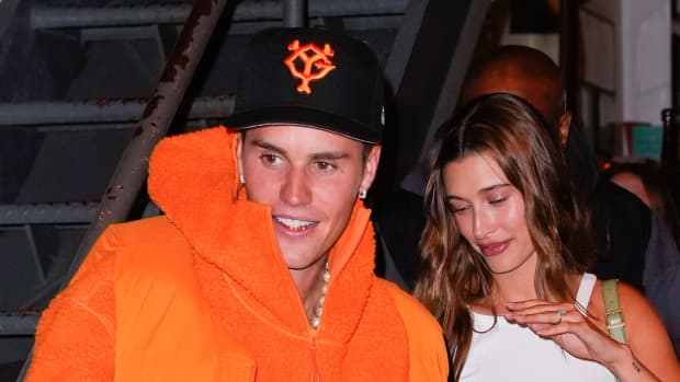 Justin Bieber and Hailey Bieber are seen at Cipriani after his concert at Barclays Center on June 04, 2022 in New York City. (Photo by Gotham/GC Images)