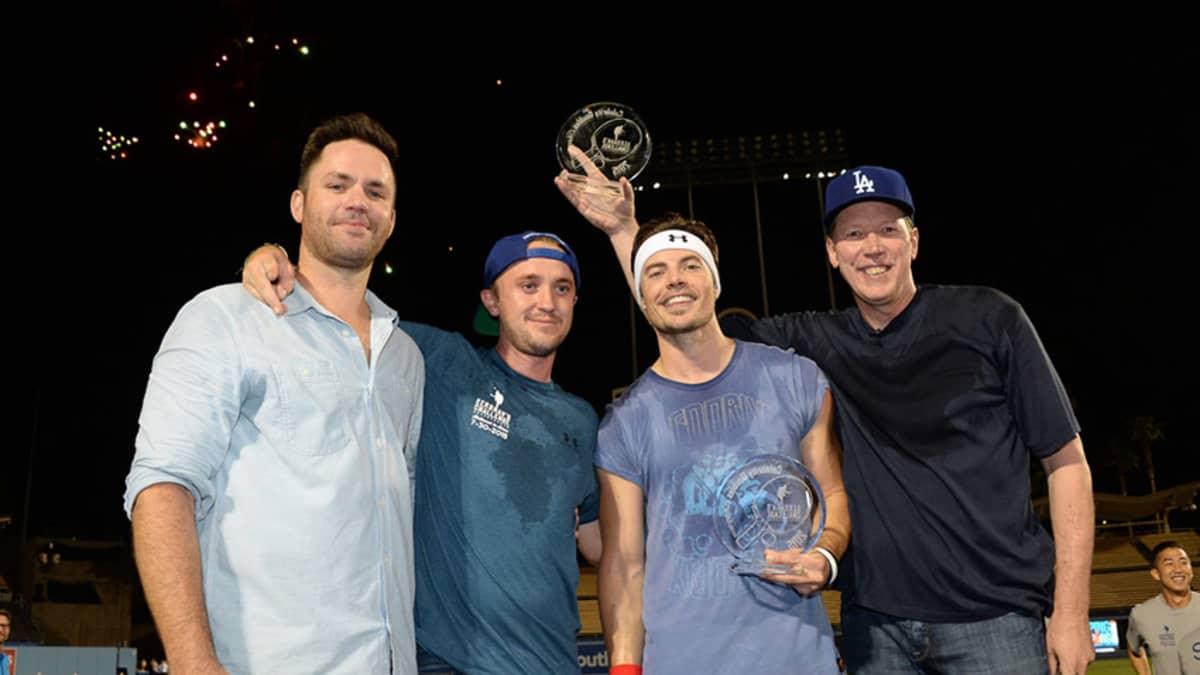 Party Shot: Orel Hershiser Wins the Clayton Kershaw Ping Pong 4 Purpose  Charity Tourney - LAmag - Culture, Food, Fashion, News & Los Angeles