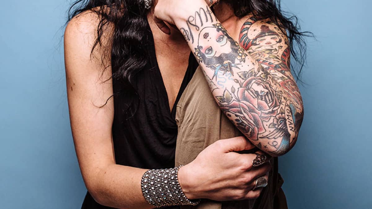 Jeff Norton Tattoos : Tattoos : Feminine : Wolf headdress