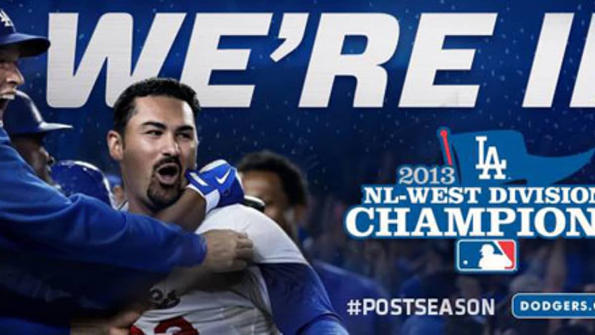 Dodgers are the 2019 NL West Division Champions! 