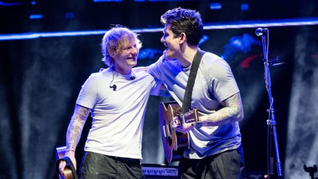 John Mayer and Ed Sheeran Team Up for Benefit Concert at the
