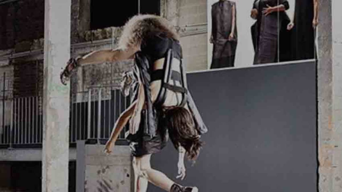 Rick owens human clearance bag