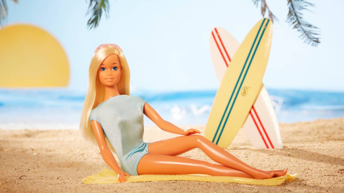 Beach barbie sales