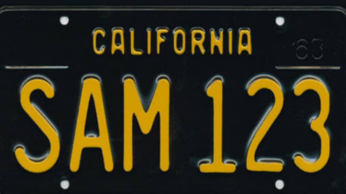 Ca dmv deals license plate lookup