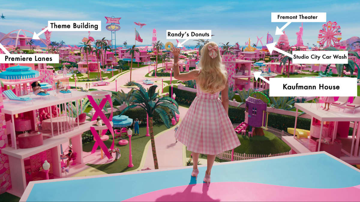 Take a Tour of Barbie Movie s Real Life Los Angeles Locations