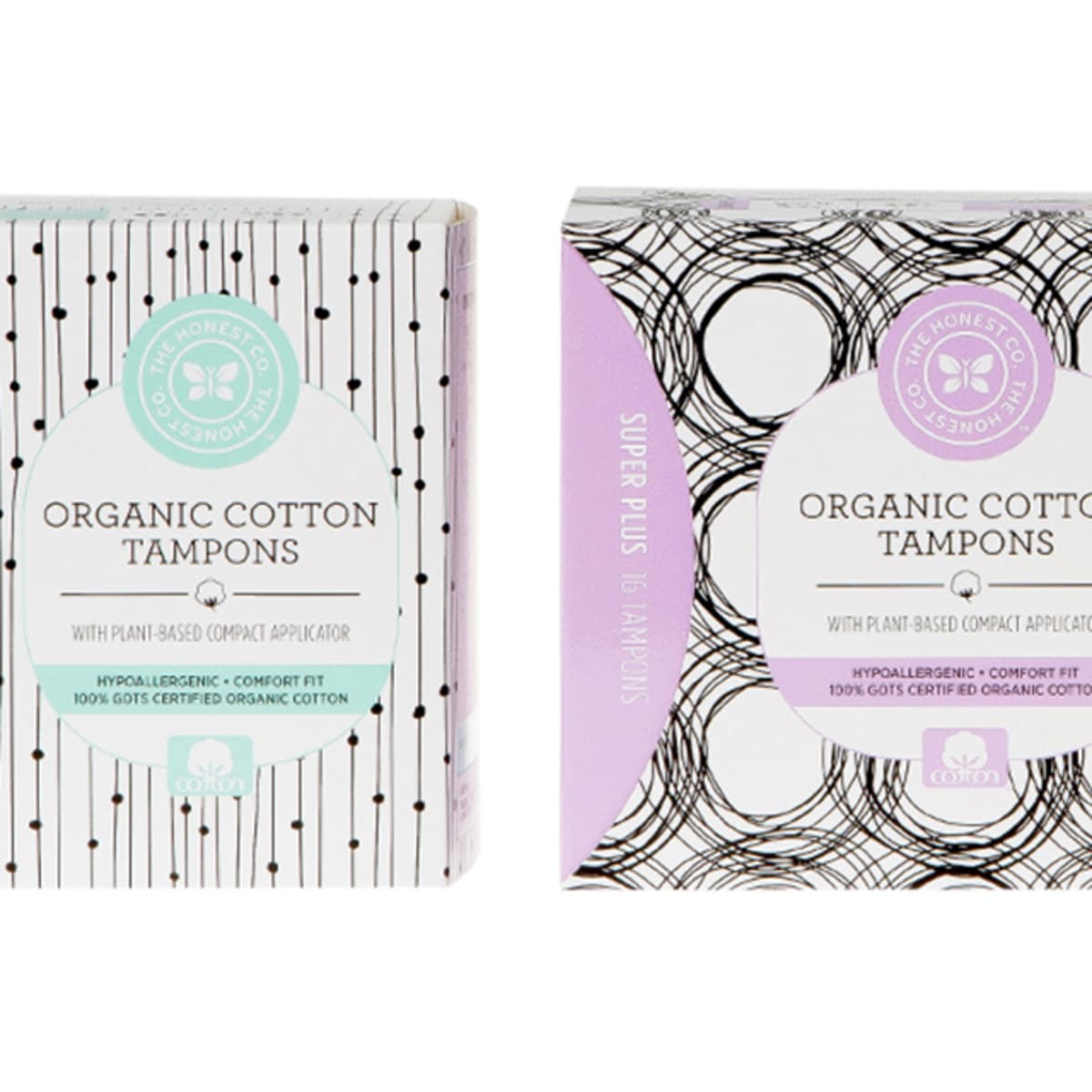 Organic Cotton Applicator Free Tampons – Rose Organic store