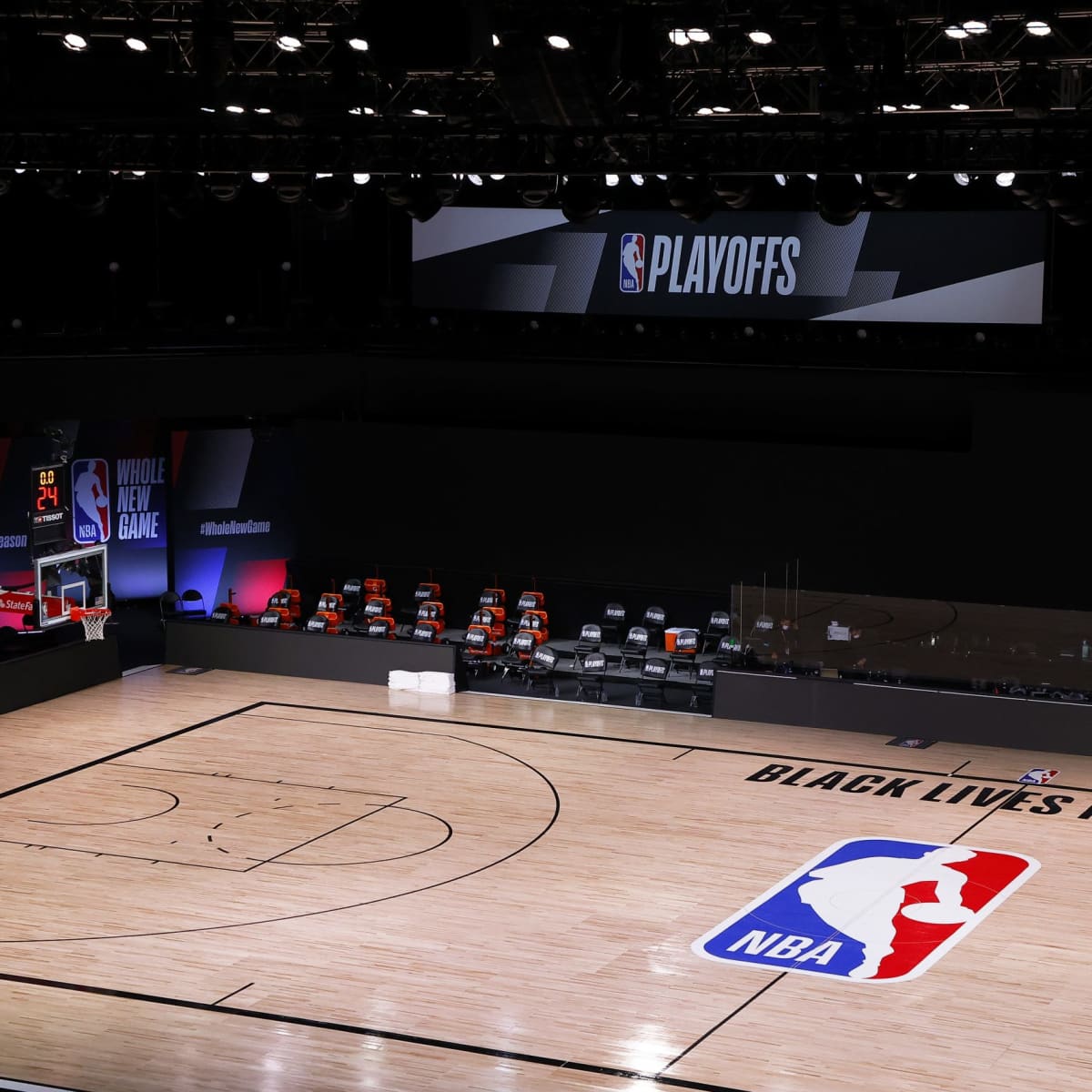 NBA unveils court design for 2020 NBA Finals