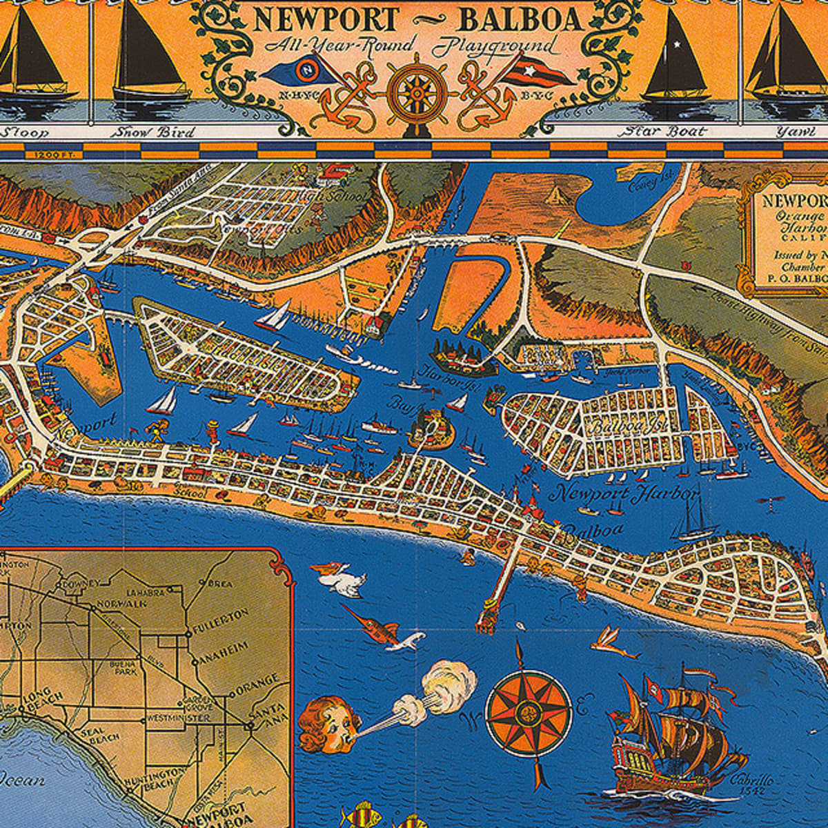 CityDig: This 1939 Map Charts Balboa Island's Transformation From