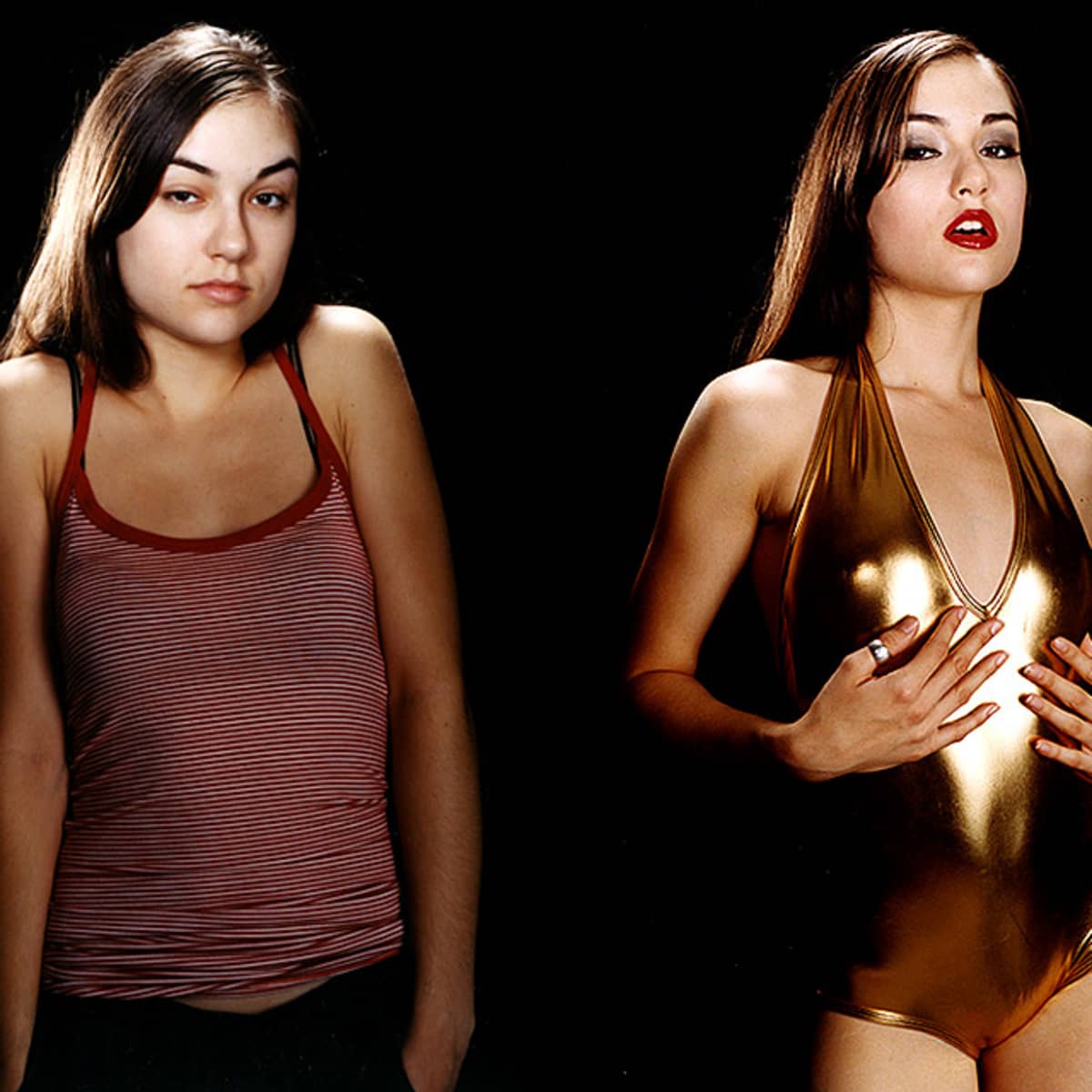 Sasha grey punched in the stomach