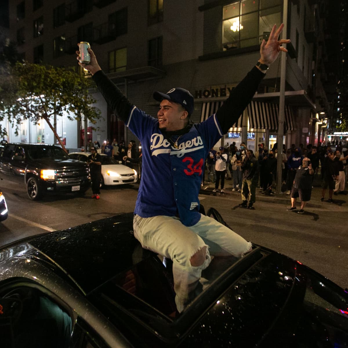 Diehard Dodgers fans captured by professional photographer - ABC7 Los  Angeles