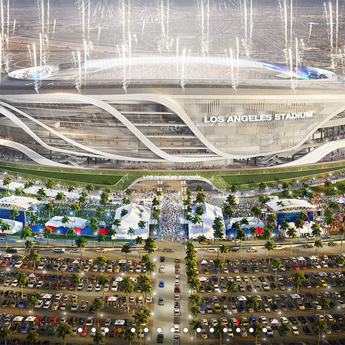 Take a look inside L.A.'s new NFL stadium, future home of the Rams