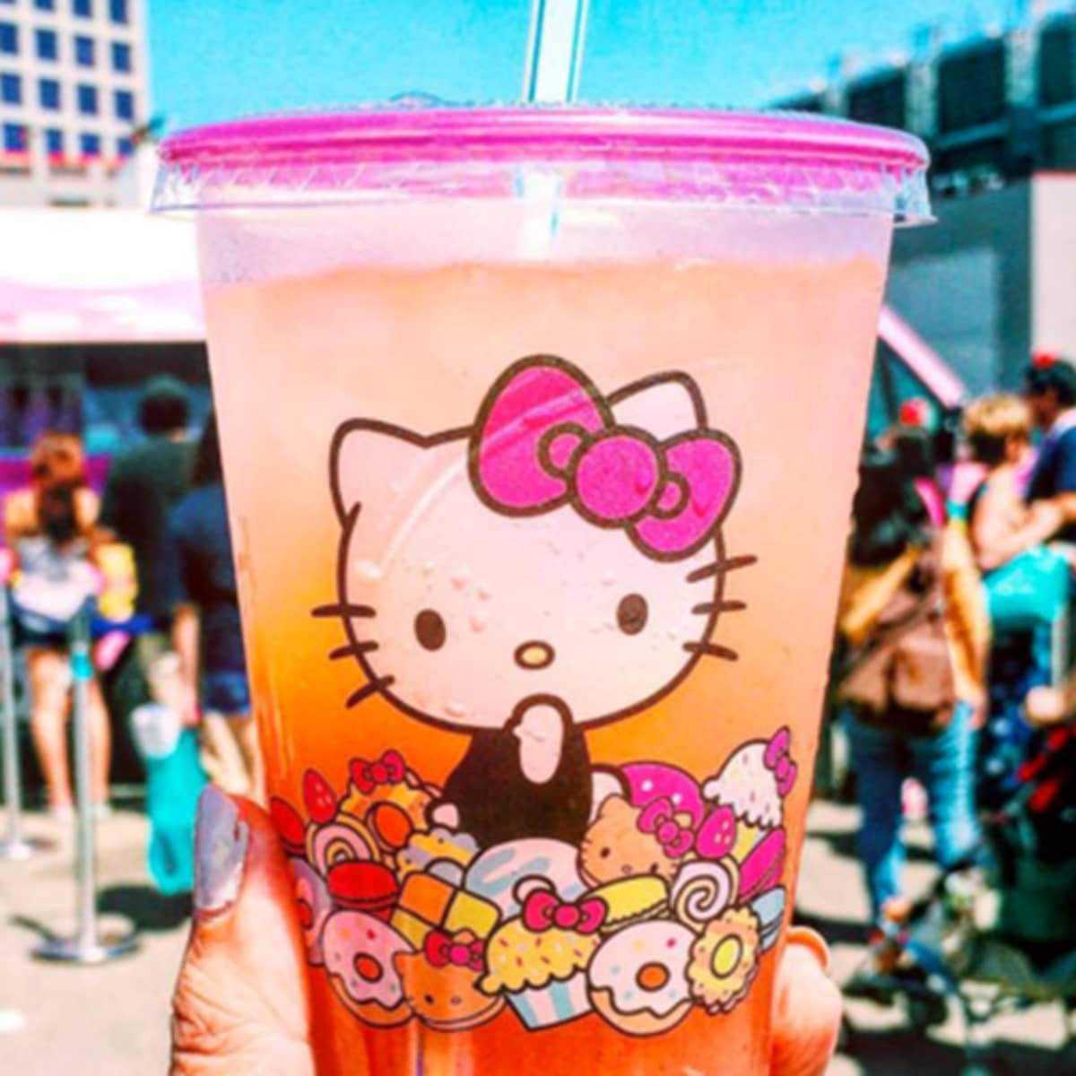 Hello Kitty Cafe Las Vegas - Our new blueberry lemonade is so