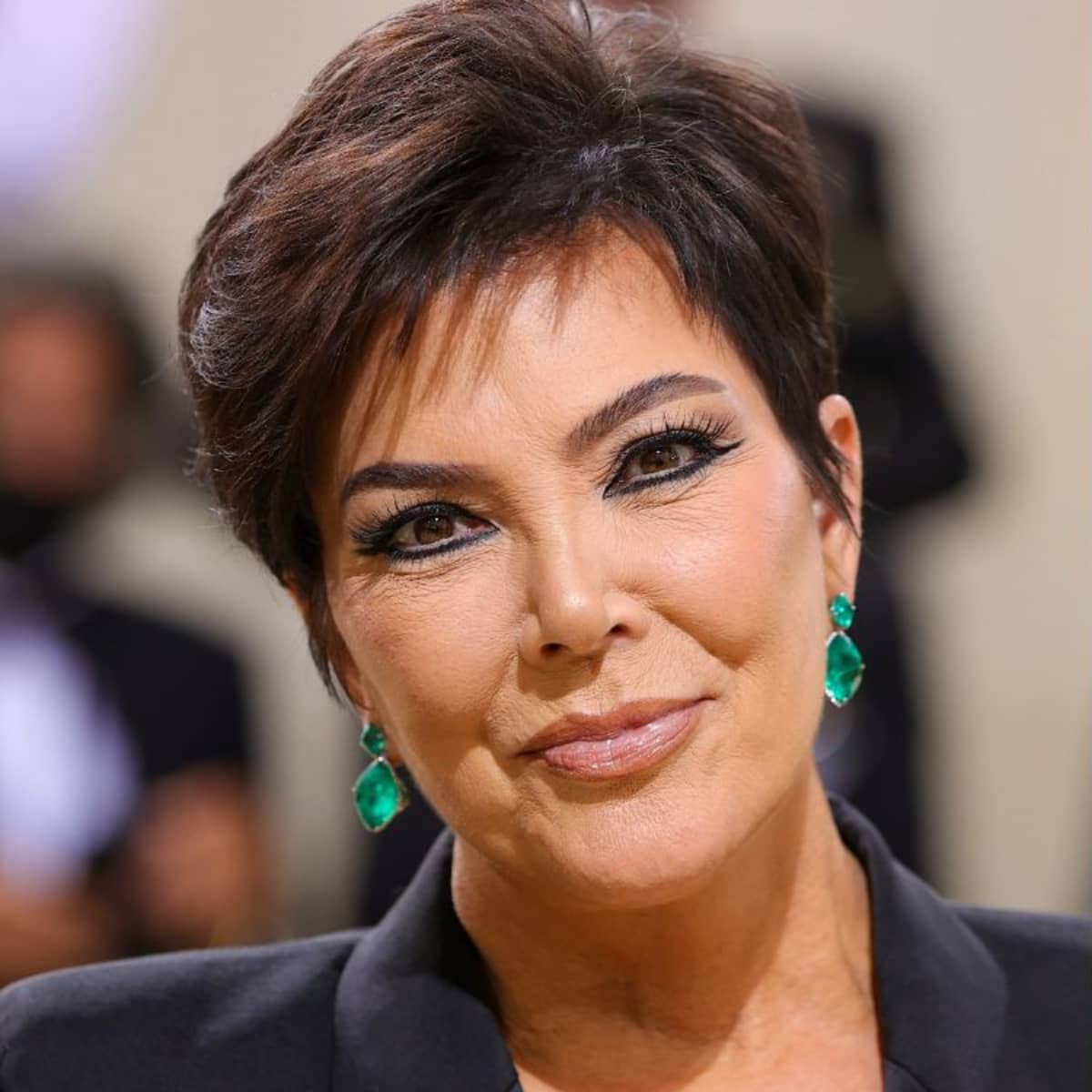 Kris Jenner goes totally bare-faced with Corey Gambel