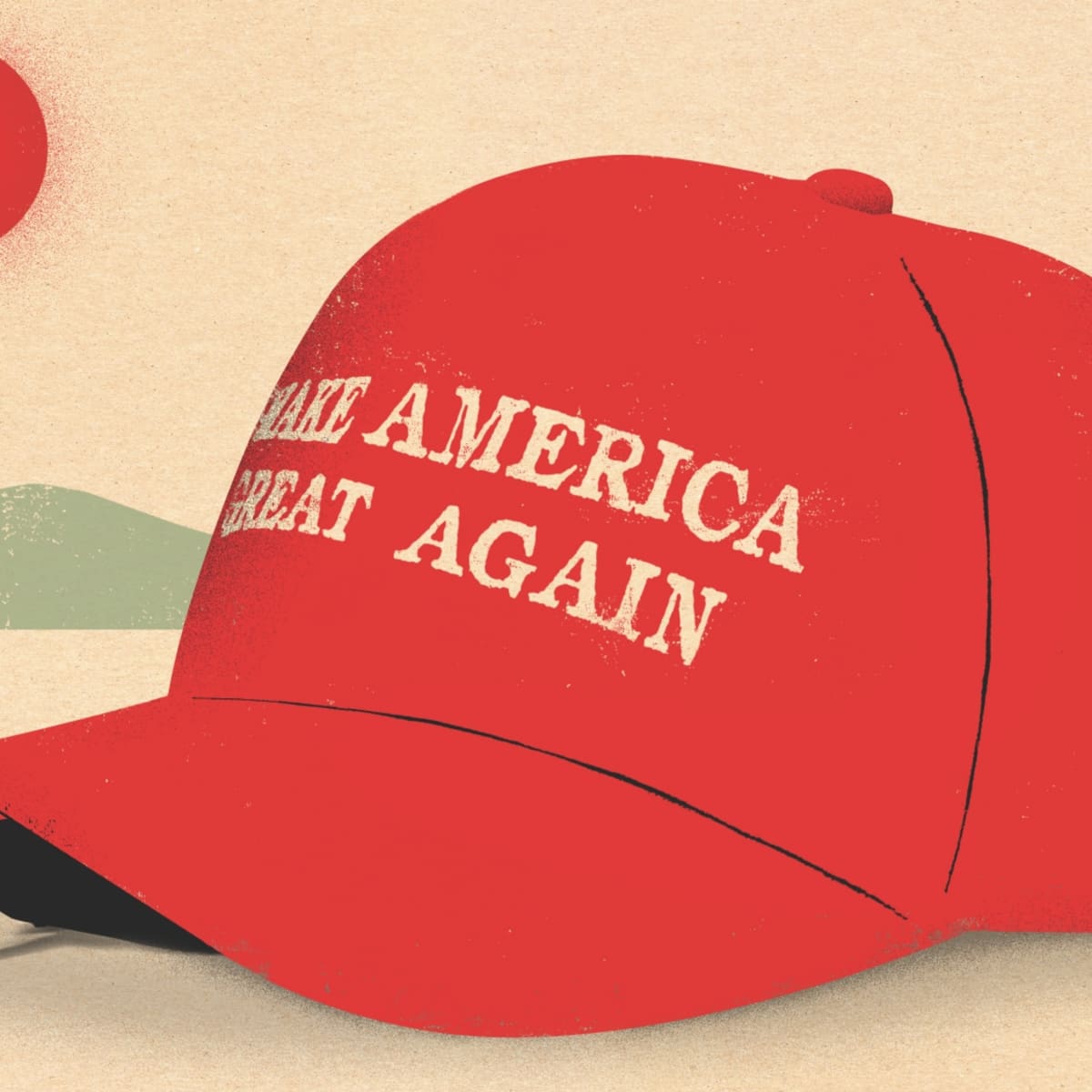 Red discount maga hat