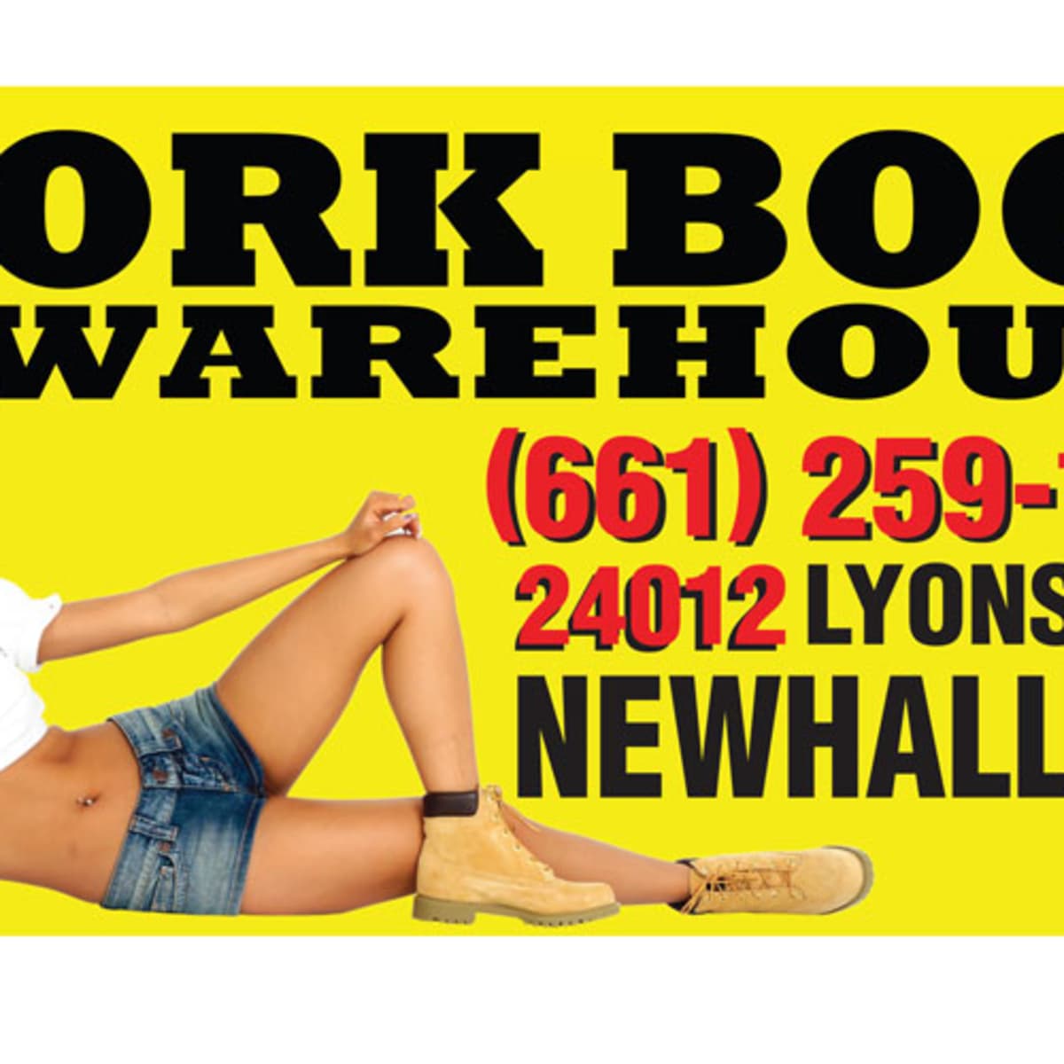 The work cheap boot warehouse