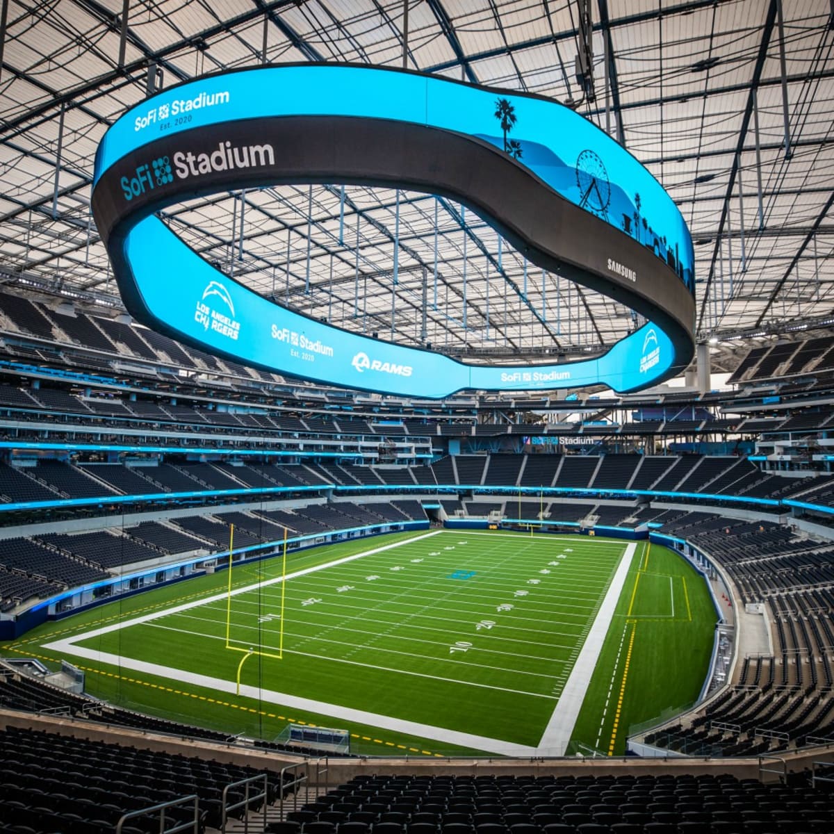 Chargers stadium top