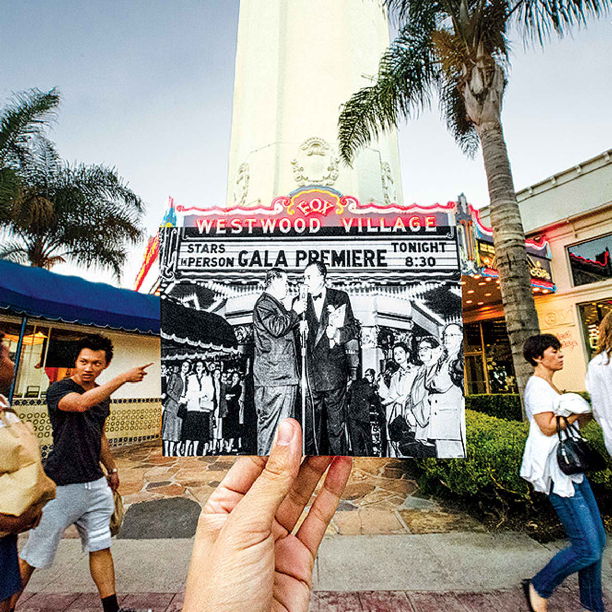 Time Frame Fox Village Theatre 63 Years Ago and Now LAmag