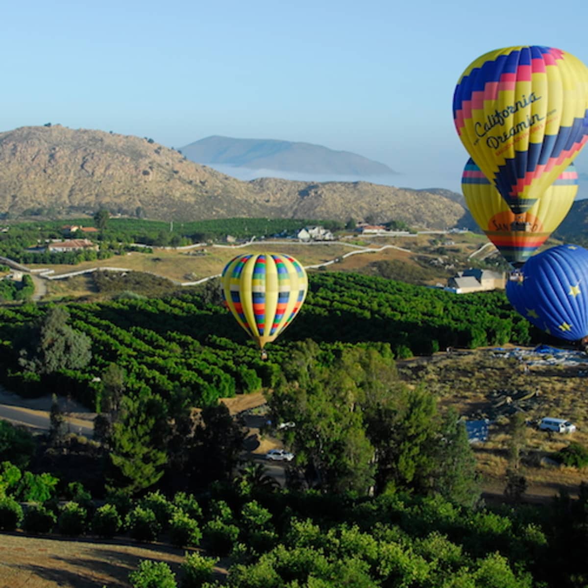 Hot balloon deals ride los angeles