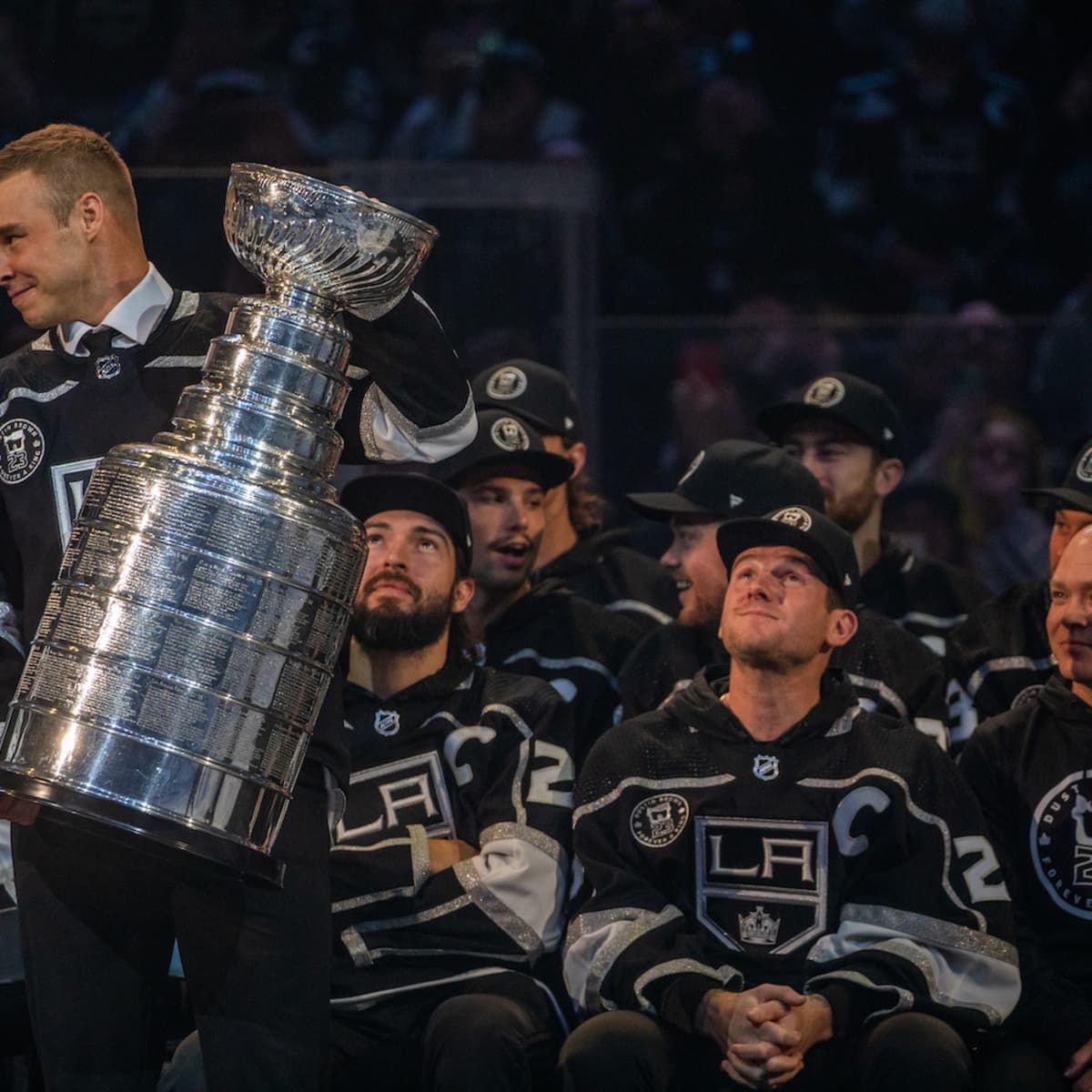 L.A. Kings Honor Dustin Brown as No. 23 Jersey Is Retired LAmag