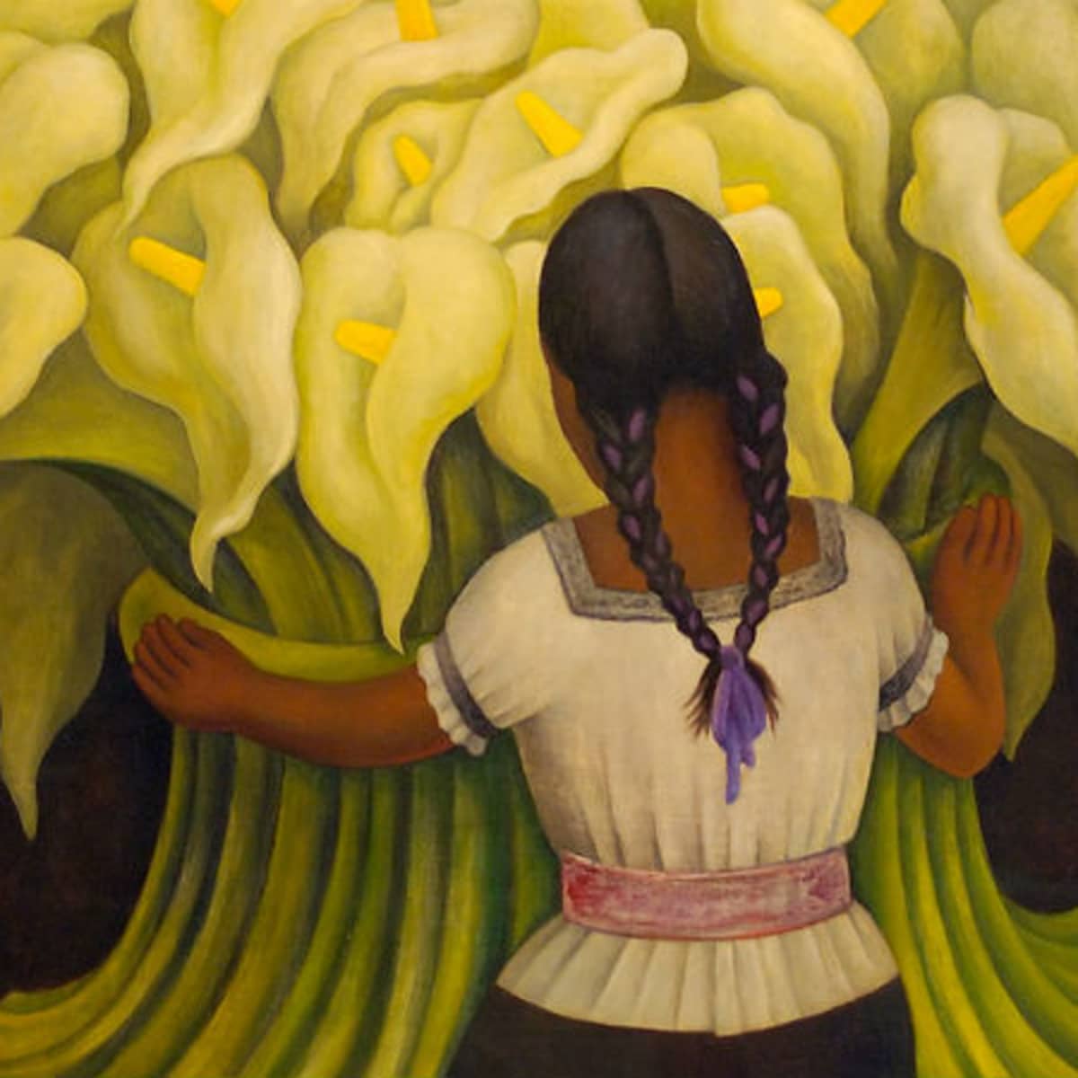 The flower seller hot sale 1941 diego rivera