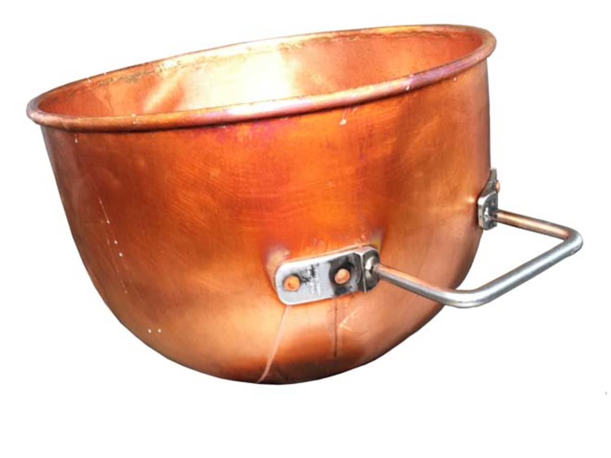 Antique Copper Pot Cauldron Vintage Copper Kettle Candy 