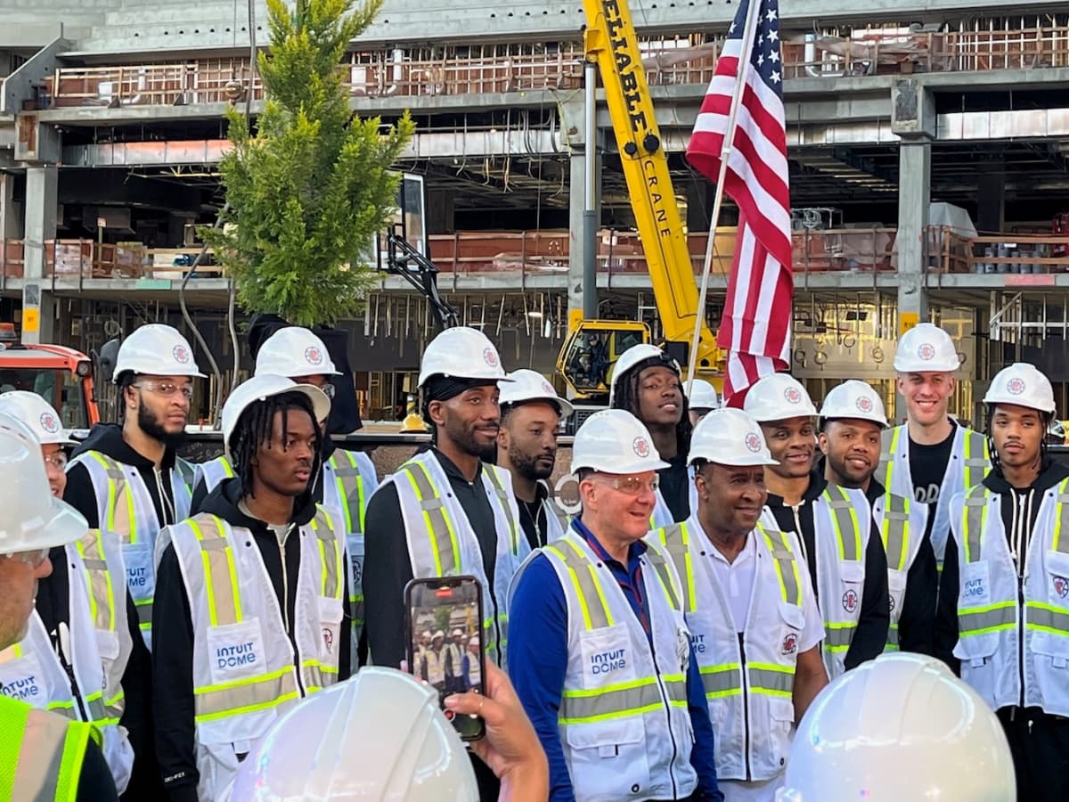 Clippers break ground on new arena in Inglewood