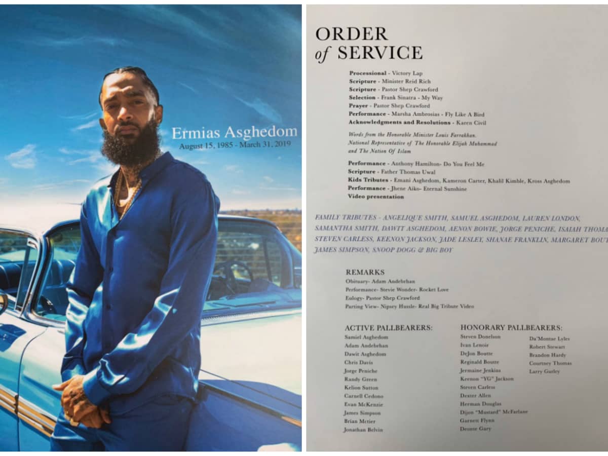 Photos from Nipsey Hussle's Celebration of Life