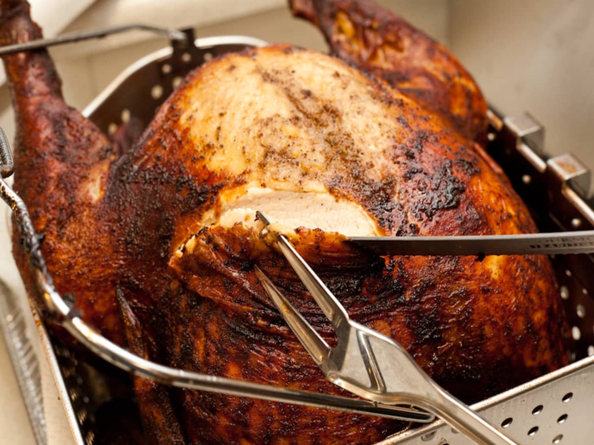 After Last Year's Thanksgiving Disaster, I Bought a Combustion Thermometer.  The Result Was Juicy, Just-Right Turkey