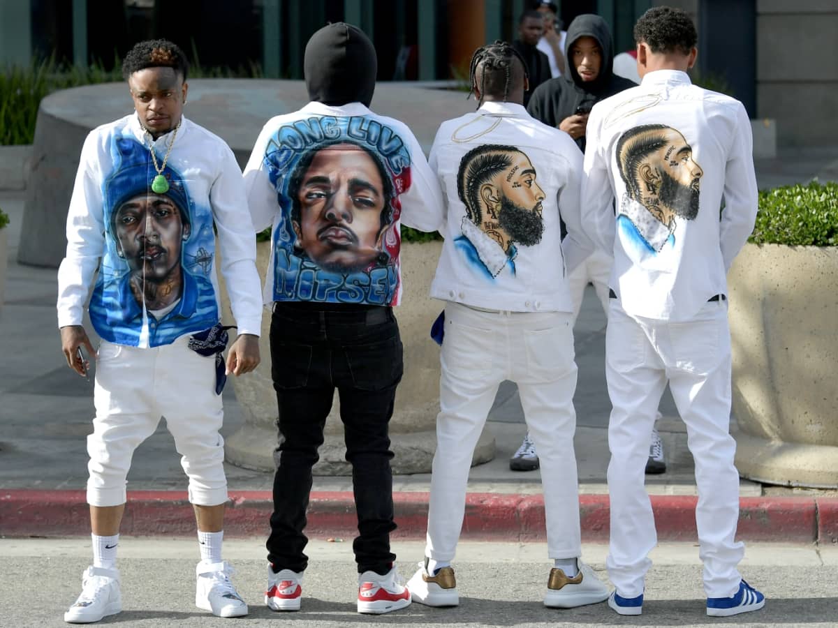 The Best Nipsey Hussle Tribute Fashion in Los Angeles - LAmag - Culture,  Food, Fashion, News & Los Angeles