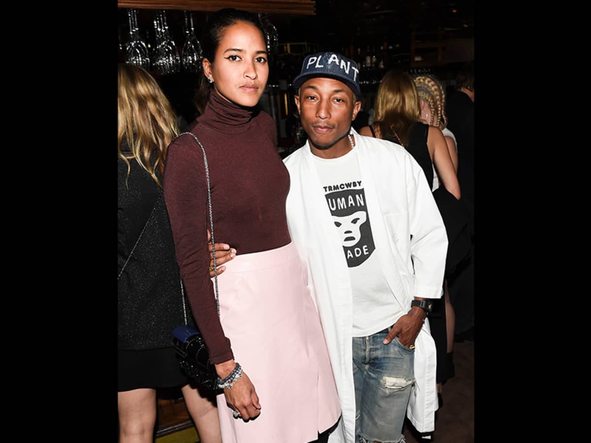Party Shot: Pharrell Williams Pairs Pearls and a Bathrobe at Chanel's  Annual Pre-Oscar Dinner - LAmag - Culture, Food, Fashion, News & Los Angeles