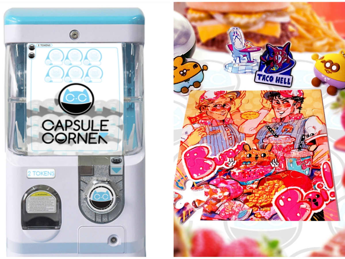 Capsule Corner Puts Tiny Works of Art into Vending Machines - LAmag -  Culture, Food, Fashion, News & Los Angeles