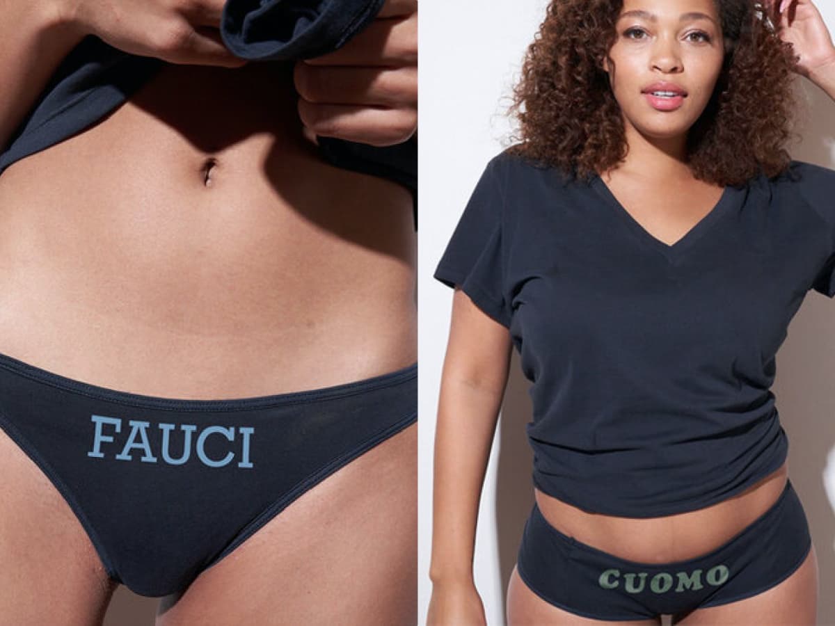This Local Brand Is Selling Cuomo, Newsom, and Fauci Panties