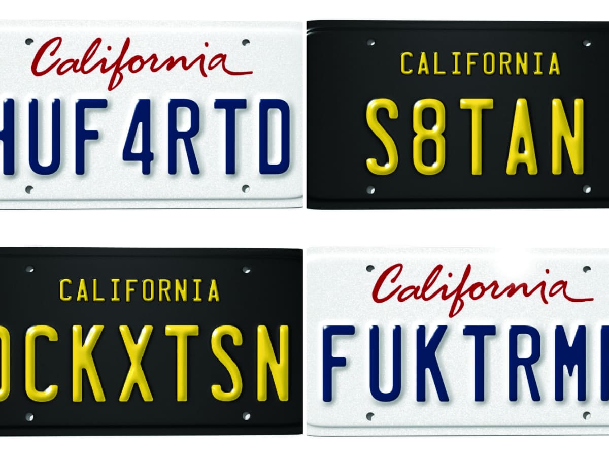 Customized plates for deals cars