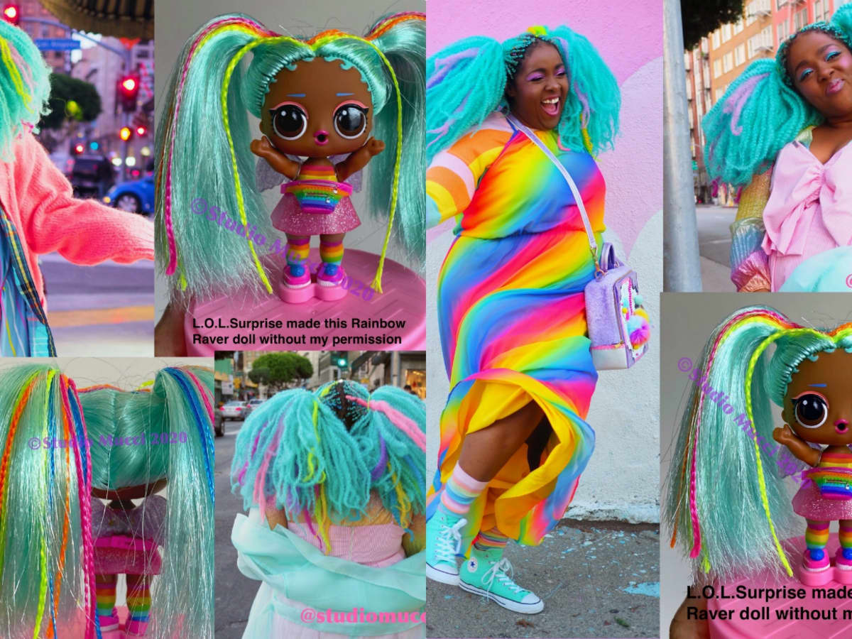 Lol doll 2025 rainbow hair