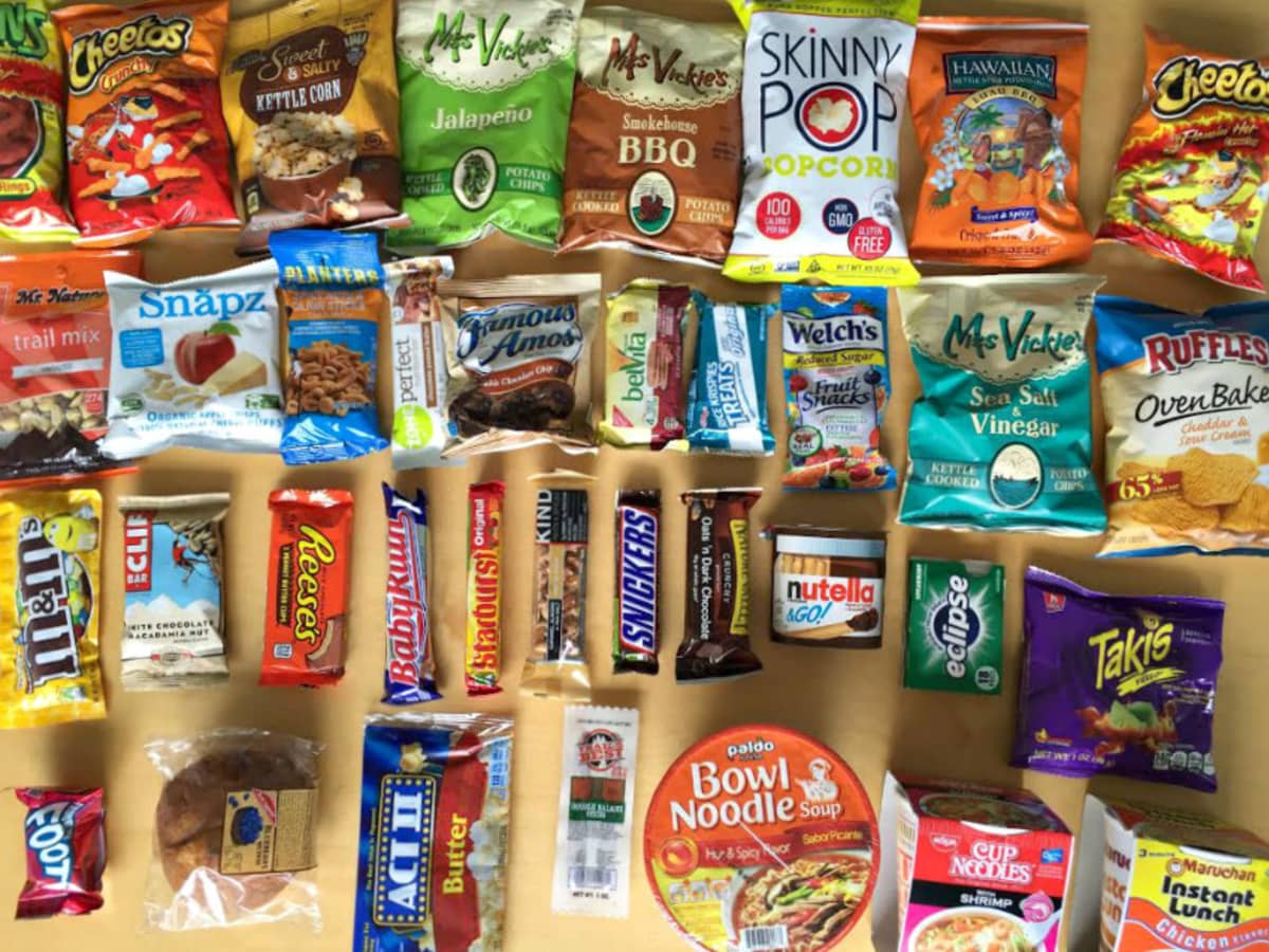All 34 Snacks in Our Office s New Vending Machine Ranked LAmag