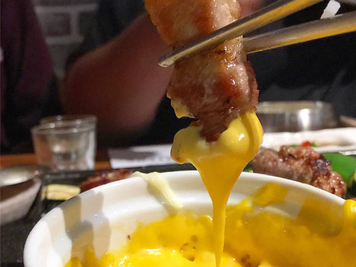 Take a Dip with Quarters Korean BBQ s Meat and Cheese LAmag