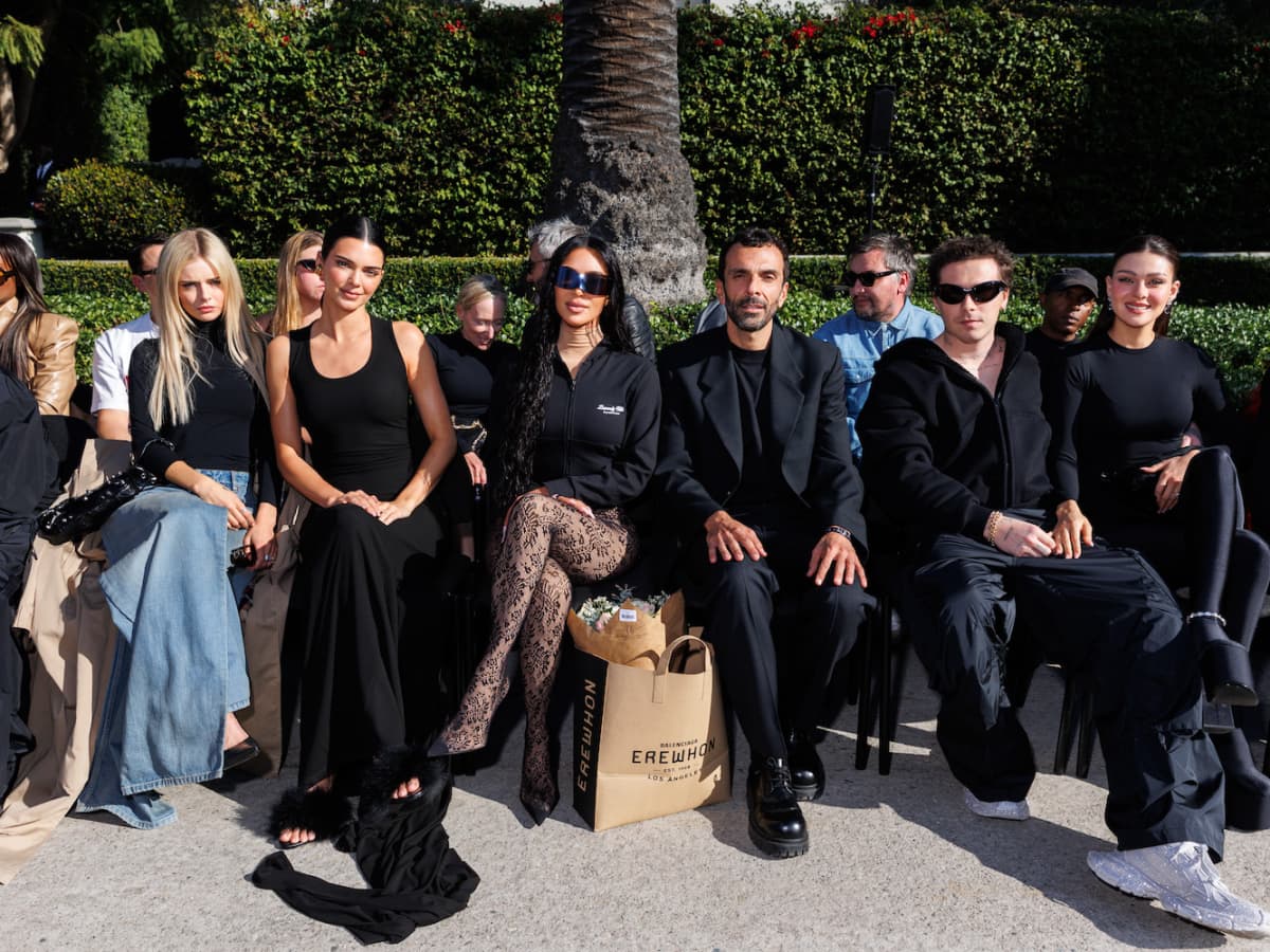 Kim Kardashian Nicole Kidman Attend Balenciaga s First L.A. Fashion Show LAmag