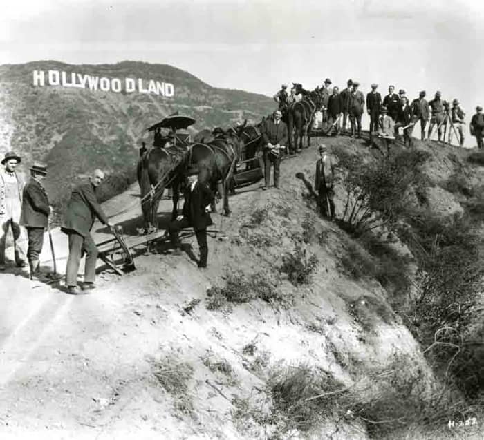 A History of the Hollywood Sign in 16 Rare Photos - LAmag