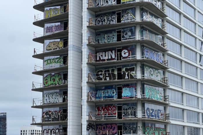 DTLA High-Rise Graffiti Artists Speak Out After Making 'History' - LAmag