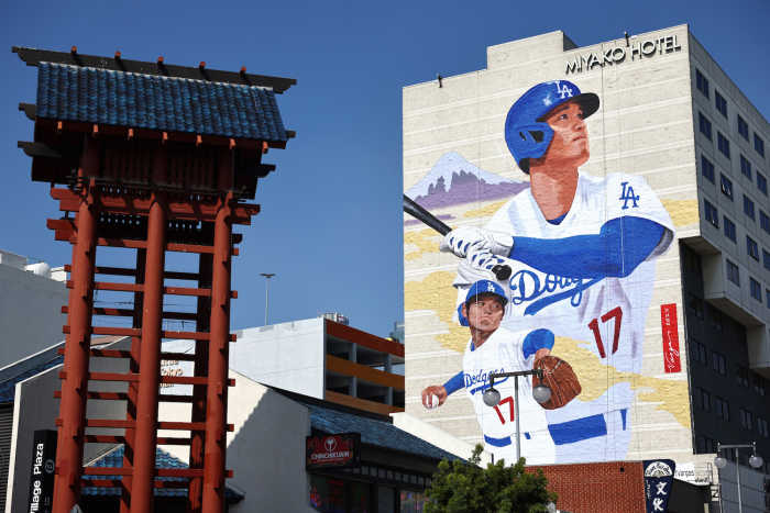 Shohei Ohtani Comes Out Swinging — Literally — In Little Tokyo Mural