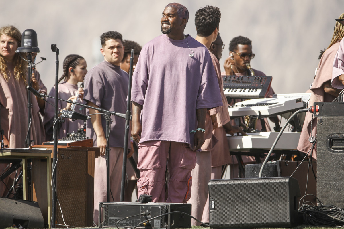 Kanye West Coachella Performance Brings Gospel to the Desert