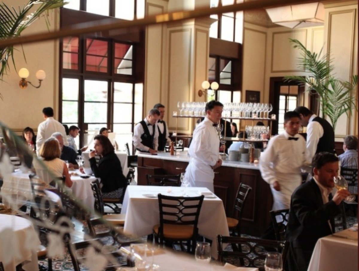 Thomas Keller Can Also Watch His Bouchon Kitchens at the Same Time