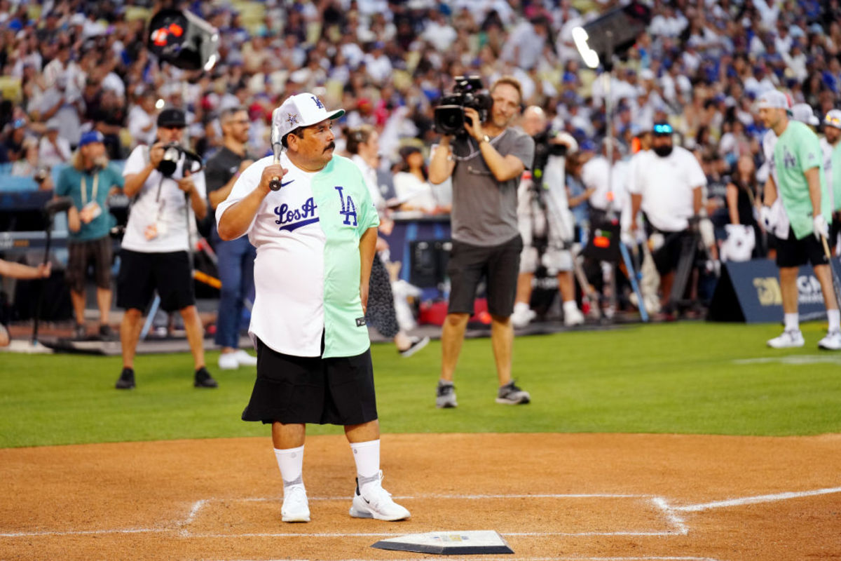 Guillermo Plays in the All-Star Celebrity Softball Game 