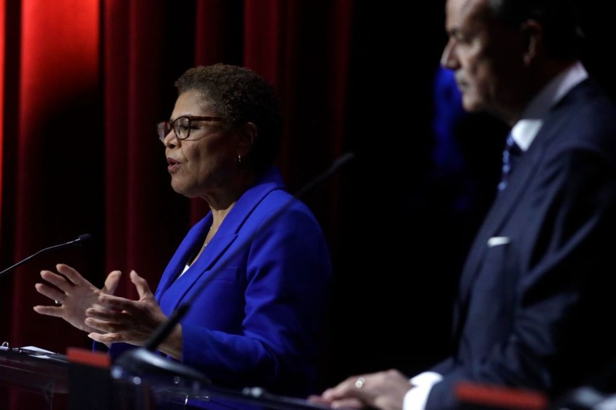 Karen Bass v Rick Caruso Here s Who Celebrities Are Endorsing for