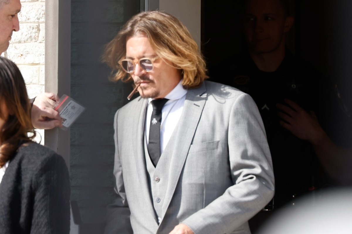 Why was the johnny discount depp trial in fairfax