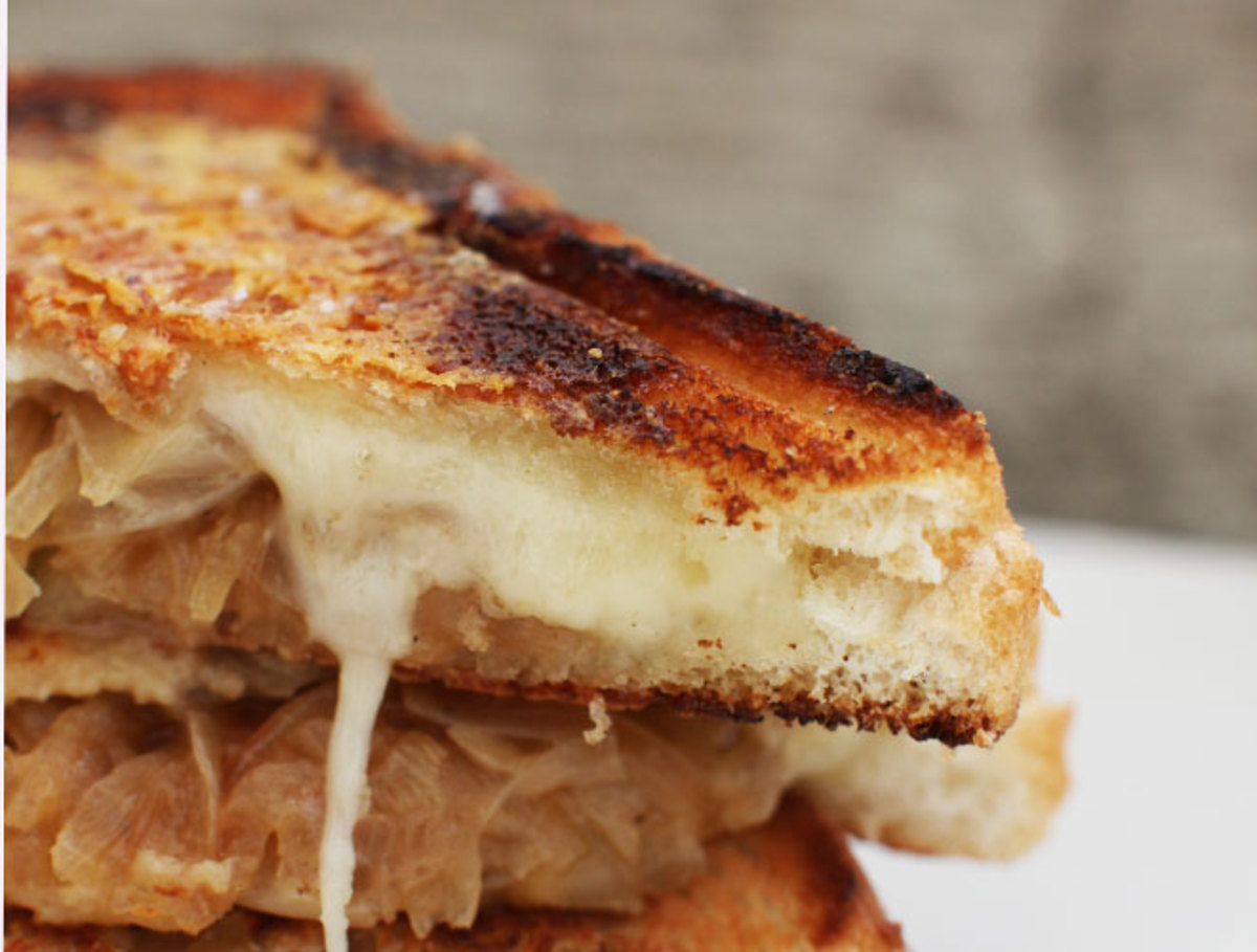 Grilled Cheese Month Recipe: Beer-Onion Soup Sandwich - LAmag - Culture ...