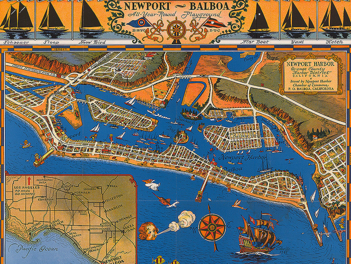 Balboa Island Map
