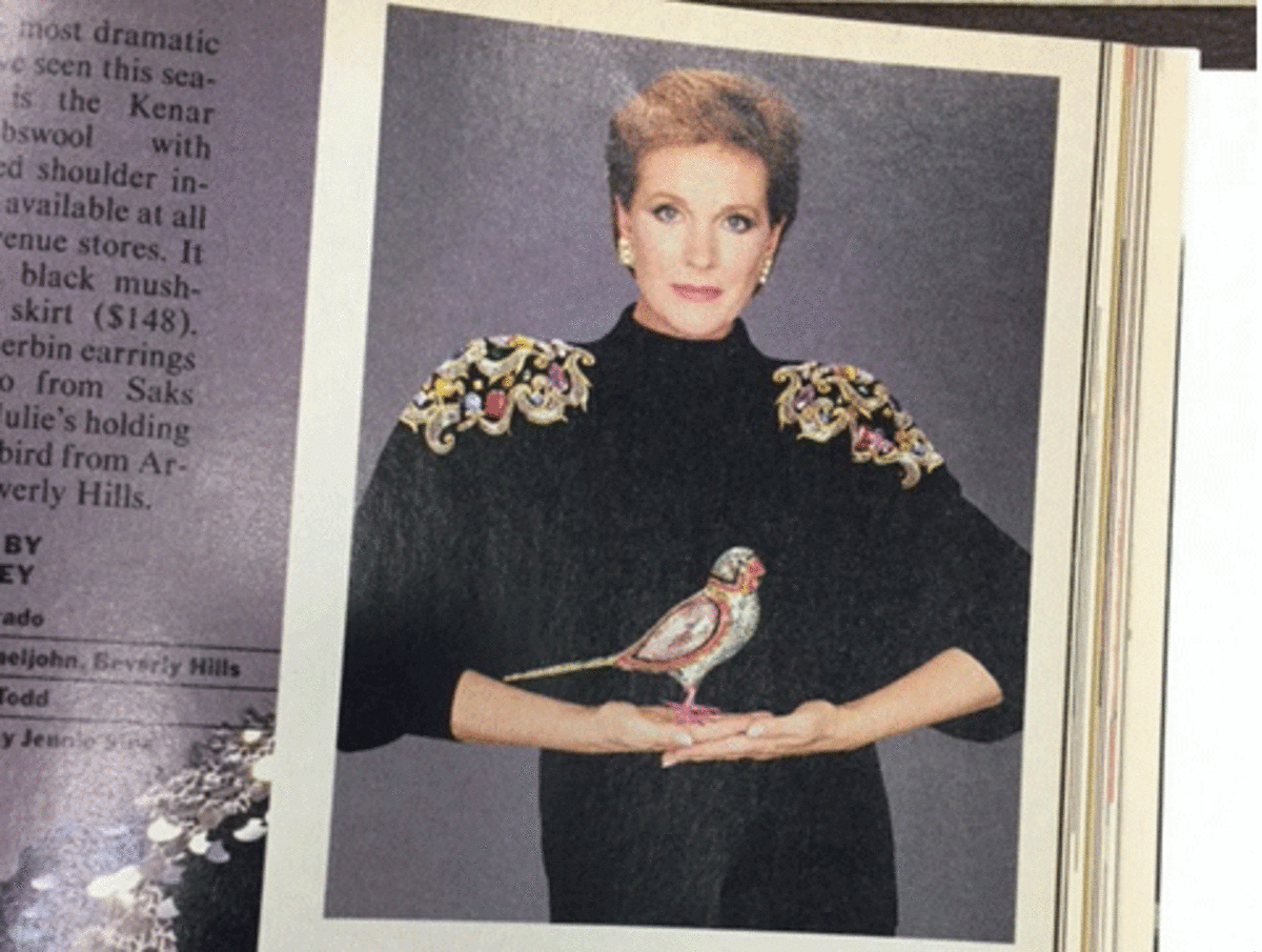 TBT: Julie Andrews Rocks the Best Holiday Sequins of 1986 - LAmag