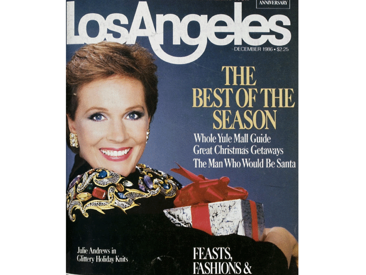 TBT: Julie Andrews Rocks the Best Holiday Sequins of 1986 - LAmag