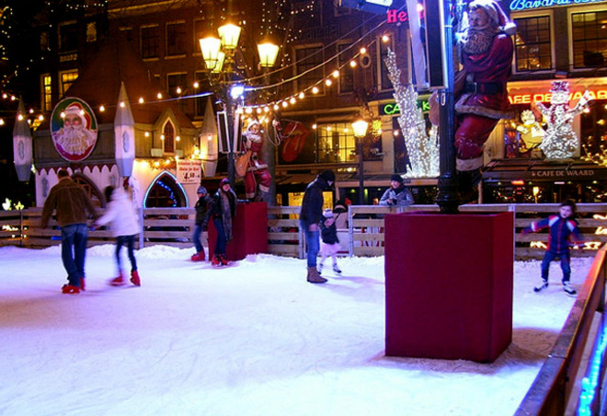 Woodland Hills Ice  Outdoor Winter Ice Rink